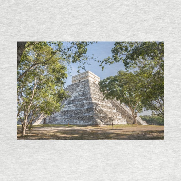 Chichen Itza Temple of Kukulcán by GrahamPrentice